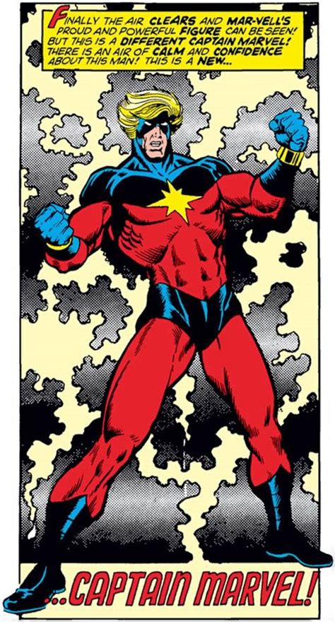 Captain Marvel Marvel Comics Mar Vell Avengers Cosmic Marvel