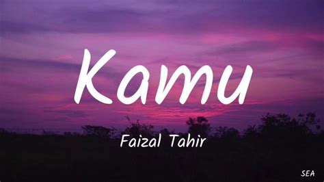 Murid 3 ruby mendapat tempat pertama ketika mempersembahkan lagu faizal tahir. Faizal Tahir - Kamu (Lyrics) - YouTube