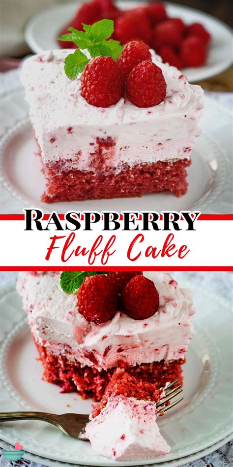 Raspberry Jello Cake Recipe Jello Cake Recipes Raspberry Desserts Fruit Desserts Easy