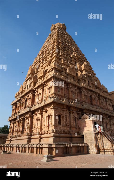 Tempio Brihadeeswarar A Thanjavur Tamil Nadu India Foto Stock Alamy