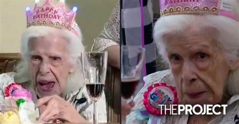 101 Year Old Woman Claims Tequila Is Key To A Long Life Network Ten