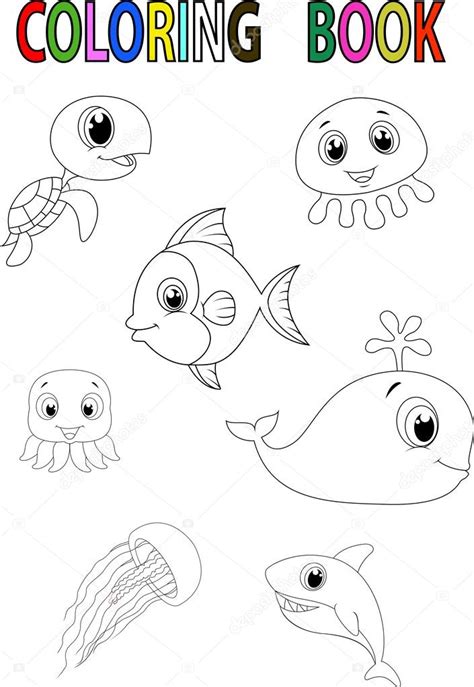 Slippery Fish Coloring Pages