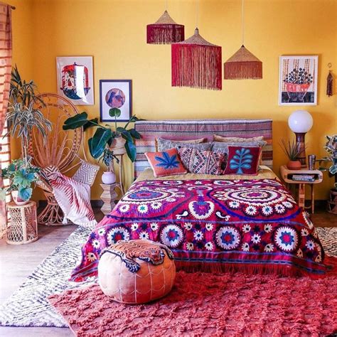 Bohemian Bedroom And Bedding Design Funky Bedroom Bohemian Bedroom