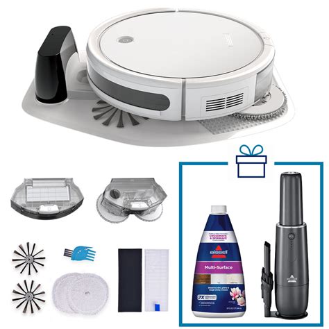 New Bissell Spinwave Wet And Dry Robotic Vacuum