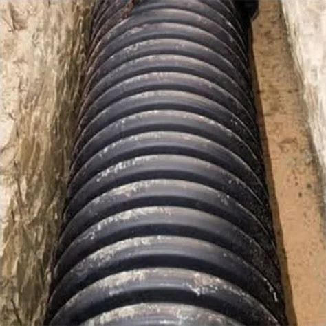 Hdpe 600 Mm Inner Diameter Dwc Underground Drainage Pipe Rs 5825