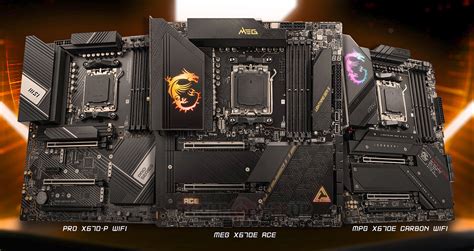 Msi Announces X670 And X670e Motherboards For Amd Zen 4 Ryzen 7000