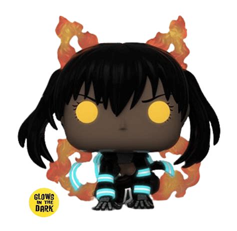 Funko Pop Fire Force Tamaki Shinra Glow In The Dark Special Edition