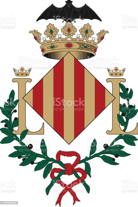 Coat Of Arms Of Valencia Spain Stock Illustration Download Image Now