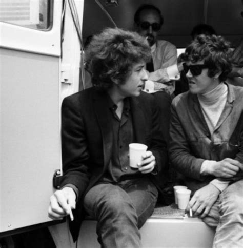 Bob Dylan With Donovan Newport Folk Festival July 241965 Bob