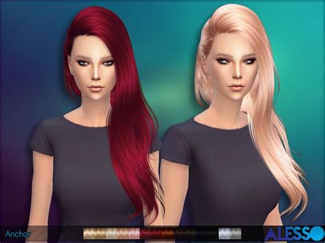 Side Hair For Sims 4 Females Found In Tsr Category Sims 4 Female