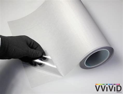 Vvivid High Tack Self Adhesive Clear Vinyl Transfer Paper