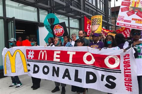 Mcdonalds Workers Nationwide Strike To Protest Sexual Harassment