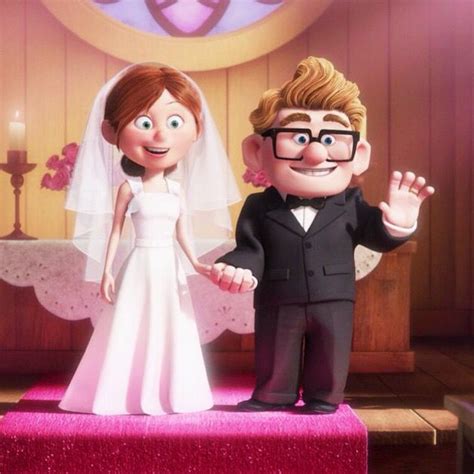Ellie And Carl Fredericksen ~ Up Up The Movie Disney Up Pixar