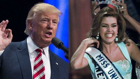 Trump Anima A Ver Video Sexual De Ex Miss Universo Alicia Machado