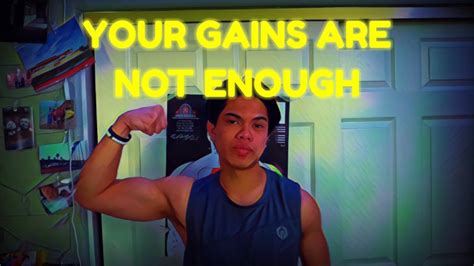 Gains Are Not Enough Why You Still Get No Girls Youtube