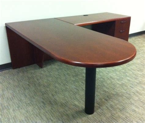 Used Office Desks Kimball L Shaped Office Desks At Furniture Finders