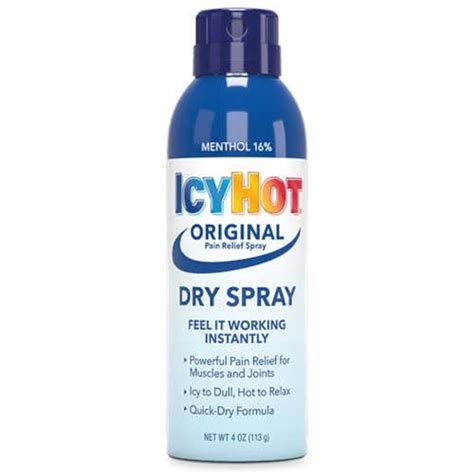 Icy Hot Dry Spray At
