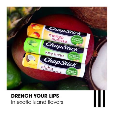 ChapStick Lip Care Tropical Paradise Collection 3 Ct King Soopers