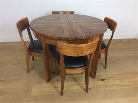 West elm parsons square dining table 36 x 36 x 30.5 in beautiful walnut color. Art Deco Dining Table And Chairs | Art Deco Dining Table ...