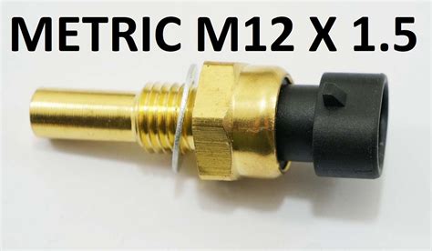 Gm Closed Element Sensor With Connector Metric M12x1 5 Pro Tunerz