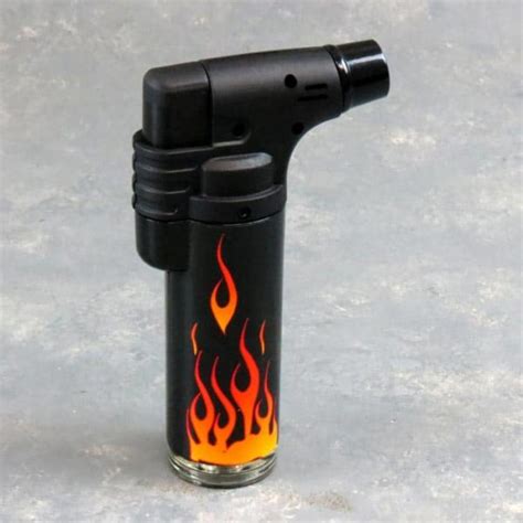 5 Screaming Eagle Refillable Torch Lighters Wlock And Flame Designs