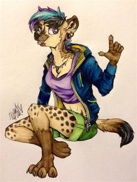 Hyena Girl By Ivorycrescent On Deviantart