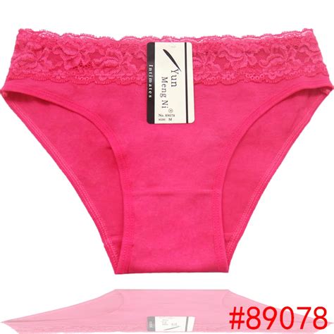 Lot Of 60pc Pretty Lace Cotton Bikini Damenunterhosen Spandex Brief Sexy Women Underwear Stretch