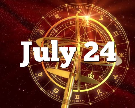 July 24 Birthday horoscope - zodiac sign for July 24th