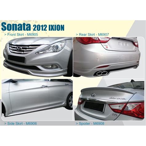 Hyundai Sonata 2011 2012 2013 Ixion V2 Bodykit Body Kit Front Side Rear