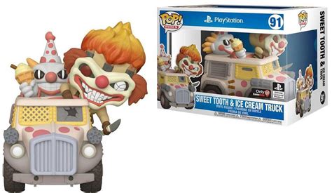 Funko Playstation Twisted Metal Pop Rides Sweet Tooth Ice Cream Truck