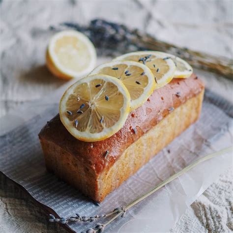 Weekend Citrus Loaf Perfumed With Aromatic Provence Lavender Provence