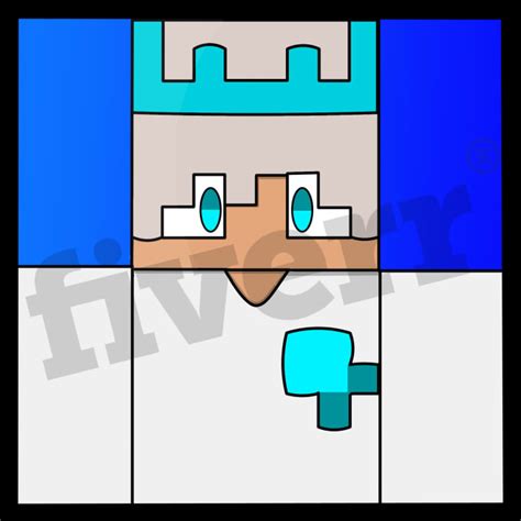 Draw You A Minecraft Profile Picture By Skeletal Fiverr