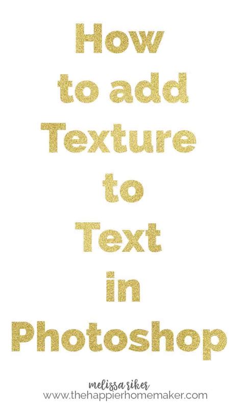 Maybe you would like to learn more about one of these? How to Add Texture to Text in Photoshop CC-Easy Video Tutorial
