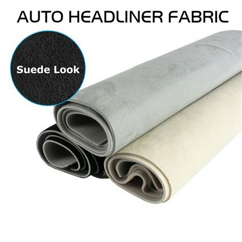 Suede Headliner Fabric Roof Liner Reupholstery Restore 60width By Ft