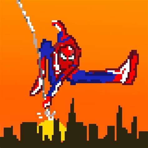 Spider Man Ps4 Pixel Art Spidermanps4