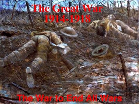 Ppt The Great War 1914 1918 Powerpoint Presentation Free Download