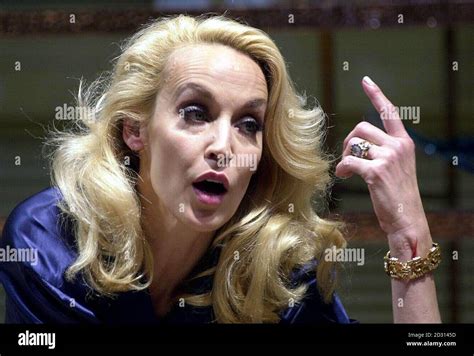 Former Model And Actress Jerry Hall As Mrs Robinson Performing In The