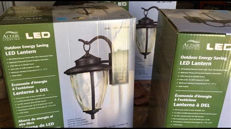 How To Install Outdoor Light Fixture Altair Led Outdoor Energy Saving