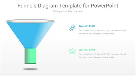 Funnels Diagram Template For PowerPoint Is A Very Simple And Amazing PTT Diagram Used In Much