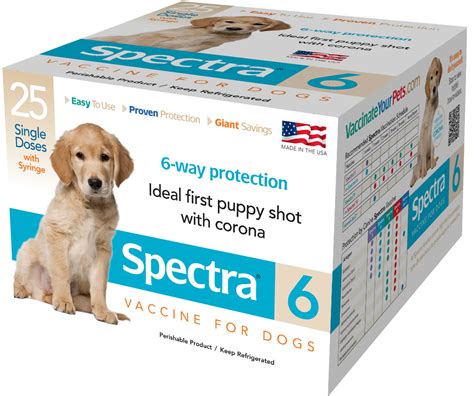 Vaccine Dog Vaccine Spectra 6 Puppy Shot With Corona Protection 1