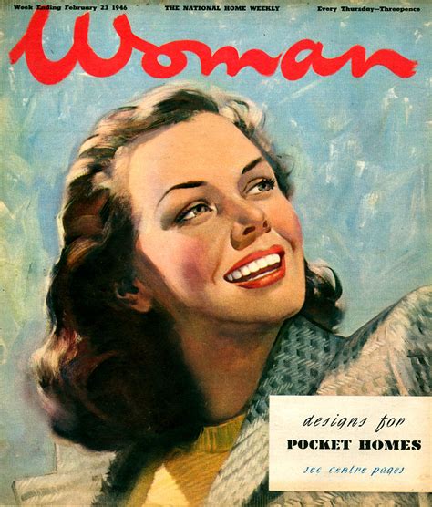 1940s Uk Woman Magazine Cover Photograph By The Advertising Archives