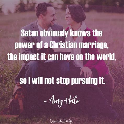 A christian marriage is not only a union between two people, but faith as well. A Healthy Marriage That Points To Christ Scares The Enemy