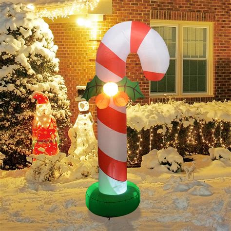 12 Best Christmas Candy Cane Decorations For Your Yard And Porch In
