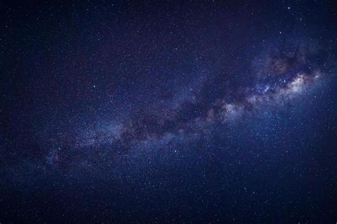 Galaxie De La Voie Lactée Avec étoiles Et Poussière Spatiale Dans L