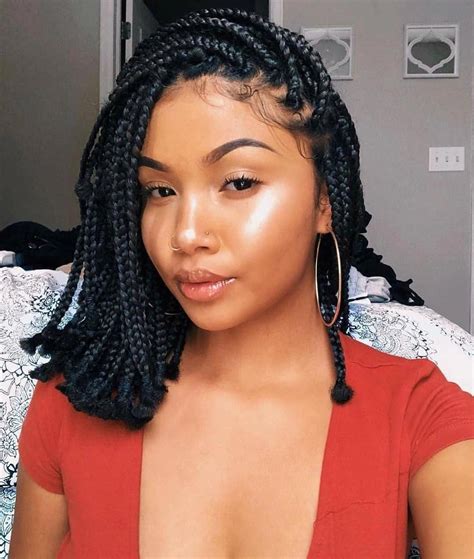 10 Medium Box Braids Bob Fashionblog