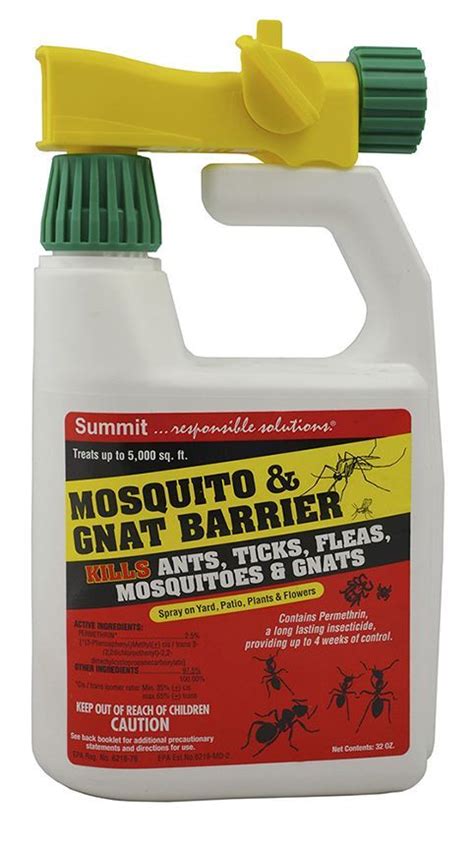 Mosquito And Gnat Barrier Contains Permethrin A Residual Insecticide That