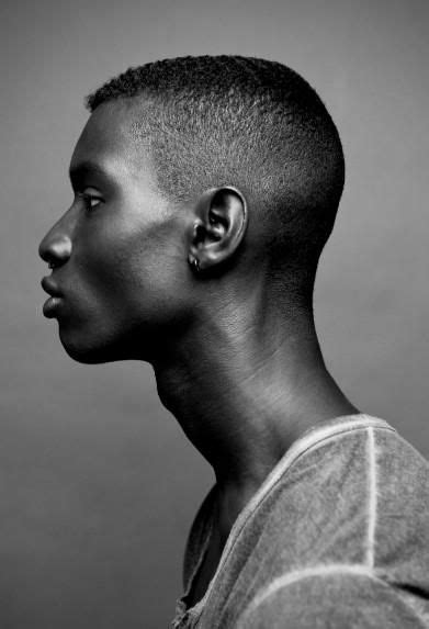 Adonis Bosso Of The Ivory Coast Male Face Face Art Black Haircut Styles