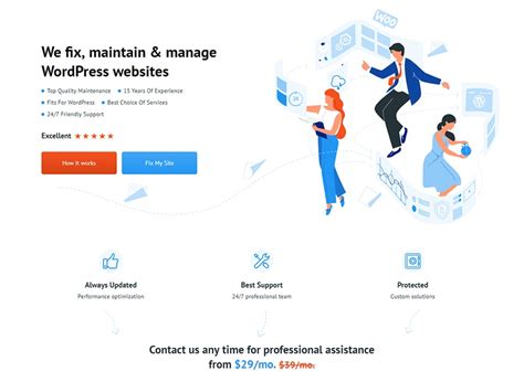Best Wordpress Website Maintenance Services And Support That Will Take