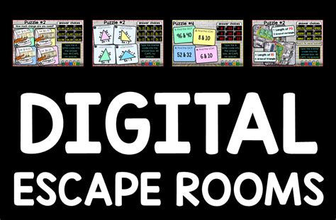 Scaffolded Math And Science Digital Math Escape Rooms