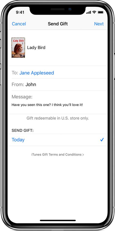 When they open the email and click redeem, the item automatically downloads to their device. Send App Store & iTunes Gifts via email - Apple Support